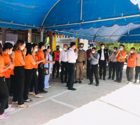 ต้อนรับผู้ว่าราชการจังหวัดศรีสะเกษ